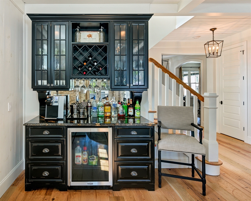 custom built in bars custom home bar