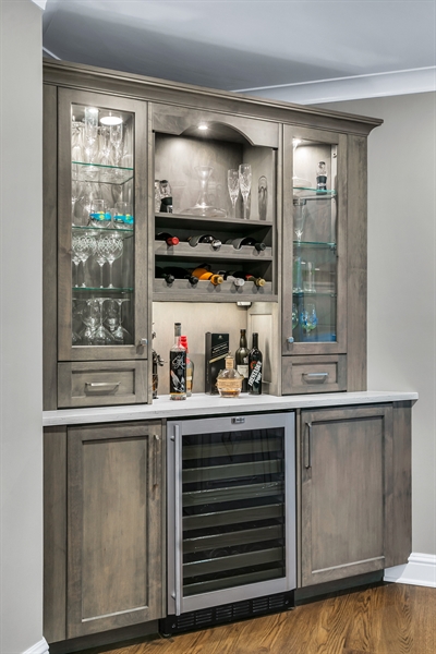 custom built in bars custom home bar